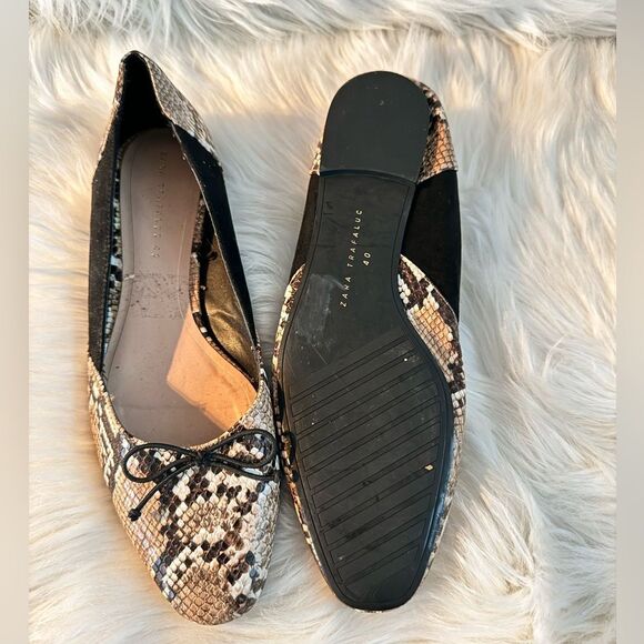 Zara snakeskin flats - Picture 2 of 4